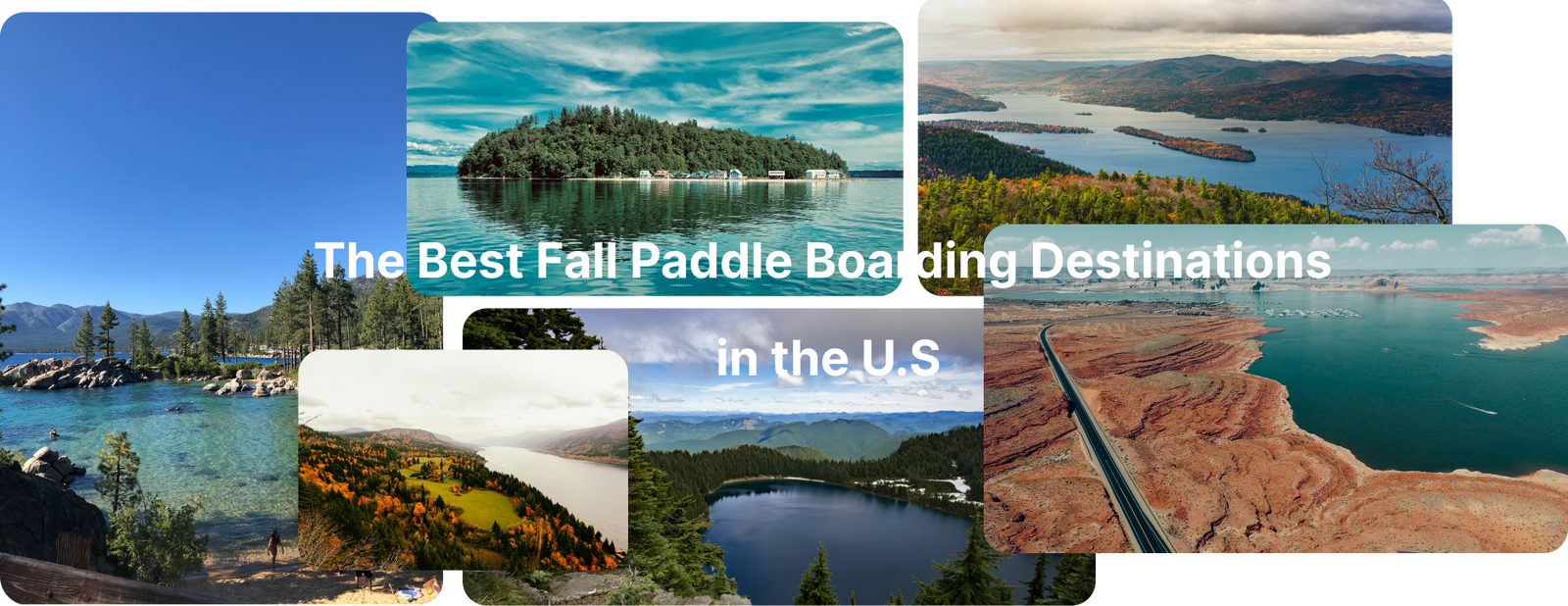 The Best Fall Paddle Boarding Destinations in the U.S.