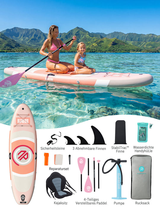 Niphean Dreamspace Serie 305cm Aufblasbares Stand Up Paddle Board Set