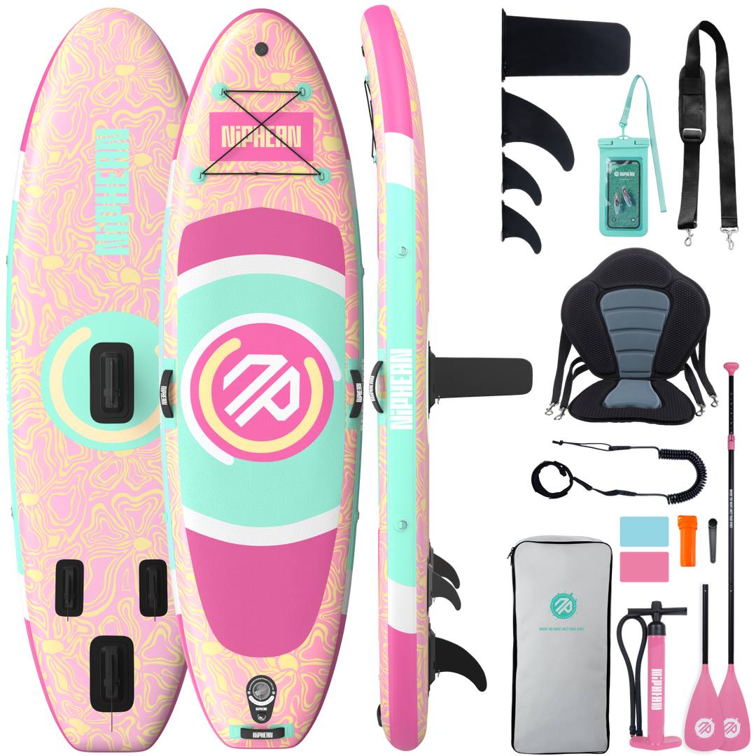 Niphean Dreamspace Serie 305cm Aufblasbares Stand Up Paddle Board Set